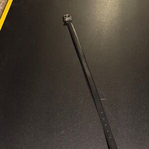 Little Boys Black Leather Belt